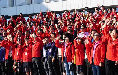 中旅會(huì)展圓滿(mǎn)承辦3000人白俄羅斯研討會(huì)